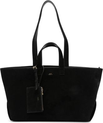 A.P.C. Le Drummer Bag - Dames - Shoppers - Zwart - ONE Size - Katoen - Tassen