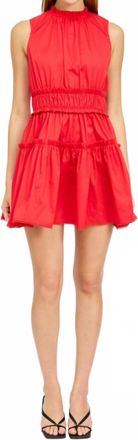 En Saison Payton Dress In Red