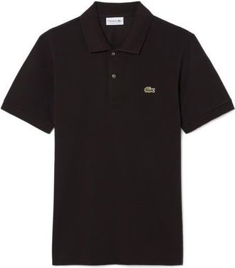 Lacoste Essentials Classic Fit Cotton Blend Piqu&eacute; Polo in Buffalo at Nordstrom, Size 3