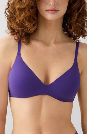 Wacoal Comfort First Wire Free T-Shirt Bra in Purple Indigo at Nordstrom Rack, Size 36Dd