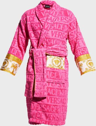 Versace Unisex Barocco Sleeve Robe