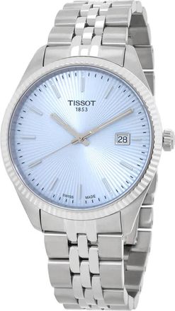 Tissot Ballade Quartz Ice Blue Dial Mens Watch T1564101135100
