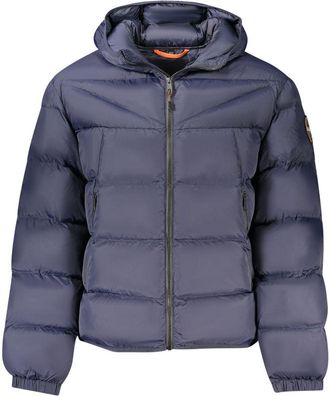 Napapijri Blue Polyamide Mens Mens Jacket