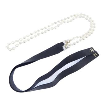 Chanel Pre-owned Belts, female, Black, Size: ONE SIZE Pre-owned Ribbon belt