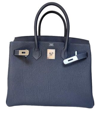 Herm&egrave;s New Colour Misty Togo Leather Birkin 30