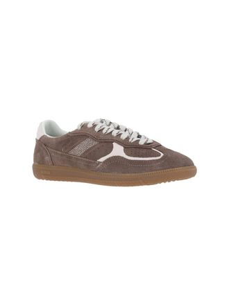 Alohas Womens Sneakers Taupe Upper: Cow Suede