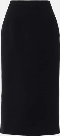 Alessandra Rich Wool midi skirt