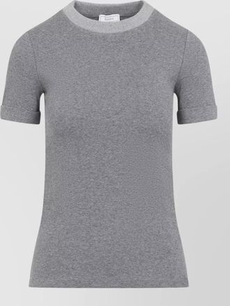 PESERICO ribbed short-sleeve t-shirt
