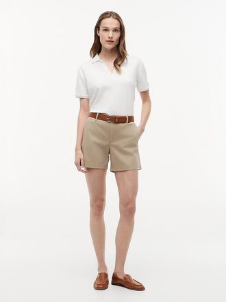 Tommy Hilfiger Womens Classic 5 Short - Beige - 10