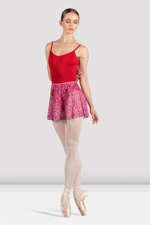 Bloch Ladies Floral Printed Skirt, Bell Flower