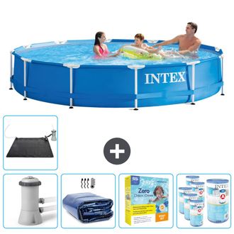 Intex Piscina Con Estructura Redonda - 366x76 Cm - 6-piezas Scb25