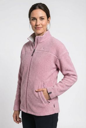 Sch&ouml;ffel Fleecejacke SCH&Ouml;FFEL CIRC Fleece Jk Style Purga WMS, Damen, Gr. 34, pearly after, Fleece, Obermaterial: 100% Polyester, unifarben, Basic h&uuml;ftbedeckend