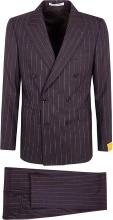 Tagliatore Heren, Pakken, Bruin, Maat: XL