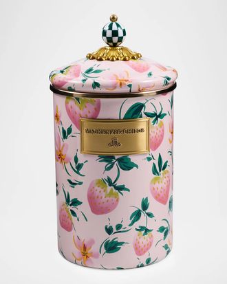 MacKenzie-Childs Wildflowers Canister