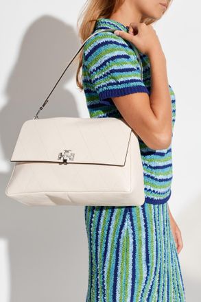 Tory Burch Bag Charlie Large, Womens, Cream