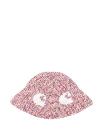 Carhartt Work in Progress Purple Knitted Bucket Hat