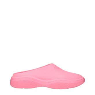 Prada Pink Cotton Womens Slippers