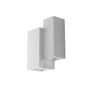 Netlighting Foster Paintable Plaster Wall Lamp White GU10