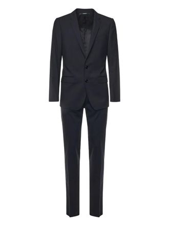 Dolce & Gabbana double-button single-breasted suit - Blue