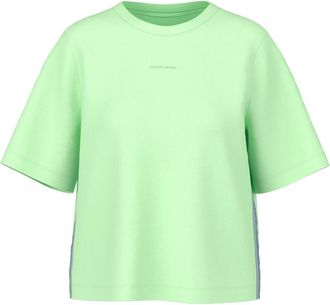 Marc Cain Sportief T-shirt - Dames - T-shirts - Groen - L - Katoen - Tops
