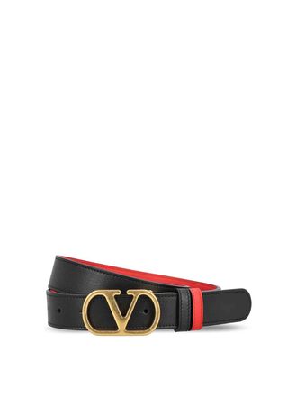 Valentino Garavani Belt H 30 Reversibile Vlogo Signature
