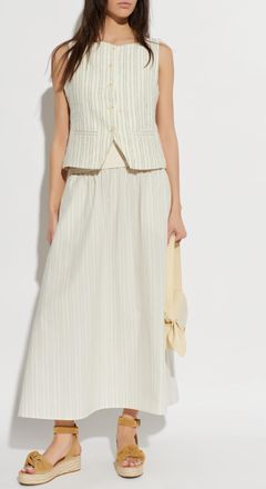 Sams&oslash;e & Sams&oslash;e Skirt Sathea, Womens, Cream