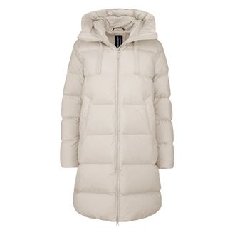 Bomboogie Geneva Jacket - Dames - Mantels - Wit - Maat: L Nylon
