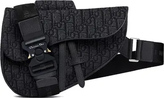Dior schuine Jacquard Messenger Bag