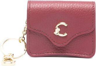 Coccinelle flap-closure cardholder - Red
