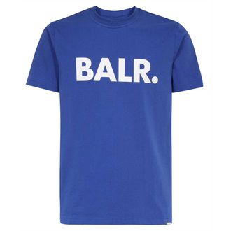 BALR Tee SS Brand Straight T-Shirt Blauw