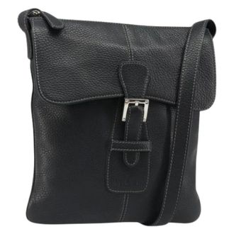 Loewe Pre-owned Shoulder Bag - Dames - Pre-owned - Zwart - Maat: ONE Size Leer