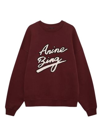 Anine Bing Miles sweatshirt - women - Cotton - S - Red