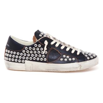 Philippe Model Prsx Sneaker - male - Philippe Model - Sneakers - Black - 10 UK - Shoes