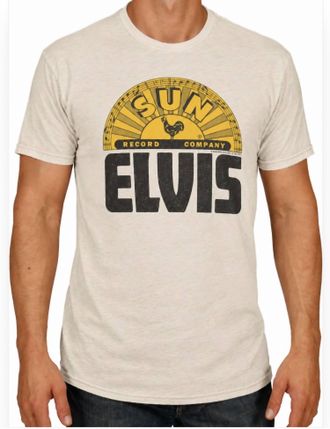 The Original Retro Brand Elvis Tee In Off White