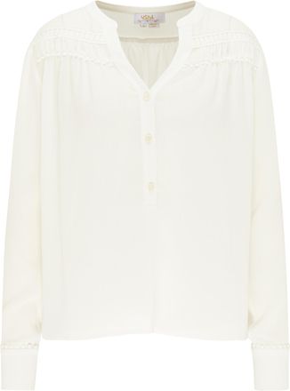 Usha Slip-on blouse Dames wolwit