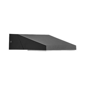 Lucande Lucande - L&aacute;mpara De Pared Led Exterior auda En Negro Aluminio