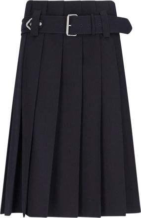 Prada Gonna Midi Logo