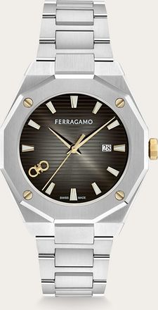 Ferragamo Men Ferragamo Edge Gent watch Black