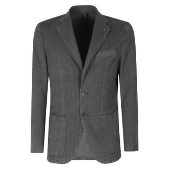 Santaniello Heren, Jassen, Grijs, Maat: 2XL