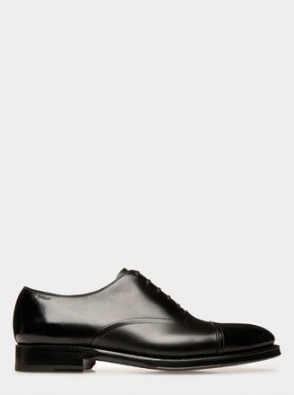 Bally Scribe Un Oxford in Calf Leather in Black at Nordstrom, Size 42.5