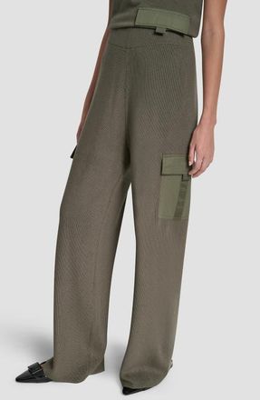 DKNY Cargo Sweater Pants in City Taupe at Nordstrom, Size Xx-Small