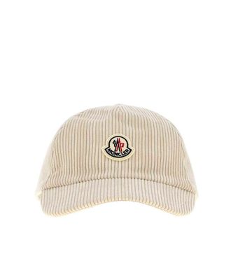 Moncler Off White Textured Baseball Cap