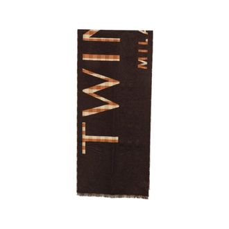 Twinset Bufanda de invierno - Accessories - Mujer - Marr&oacute;n - ONE SIZE