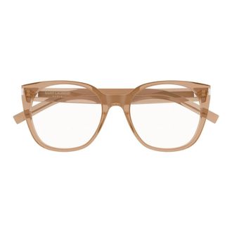 Saint Laurent Eyeglasses - female - Saint Laurent - Glasses - Brown - 55 MM - Accessories
