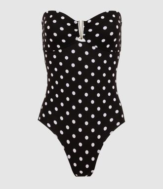 La Nouvelle Maillot de Bain Elisa White Dots