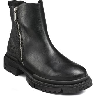 Karl Lagerfeld Double Zip Boot in Black at Nordstrom Rack, Size 7.5