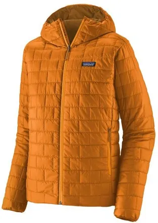 Patagonia Nano Puff Hoody Kunstfaserjacke f&uuml;r Herren | orange/braun