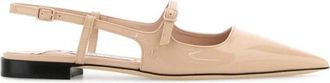 Jimmy Choo London Didi Flat - Dames - Ballerinas - Roze - 36 EU - Leer - Schoenen