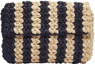 Mar Y Sol Remi Raffia Clutch