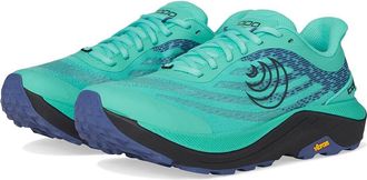 Topo Athletic Ultraventure 4 Womens Running Shoes Aqua/Black : 6 B - Medium, Textile